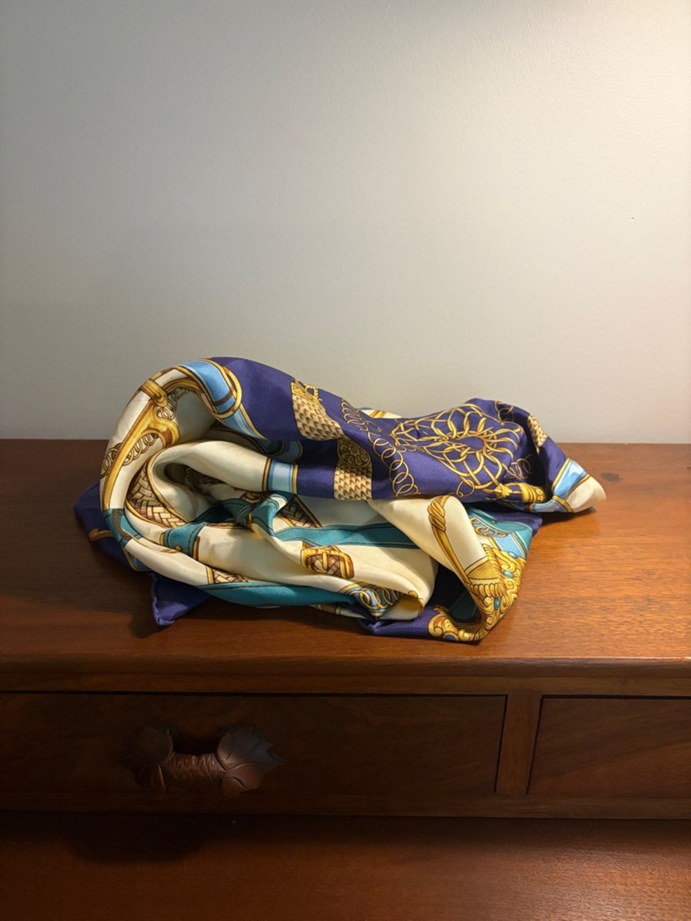 Vintage Silk scarf/shawl